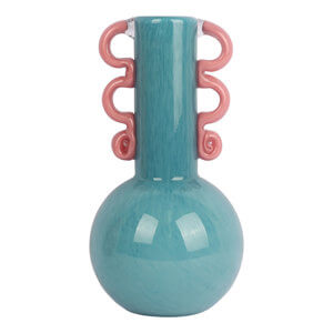 Present Time Vase Fiesta Medium Turquoise